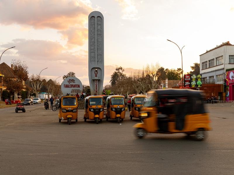 Tuk Tuks in Antsirabe