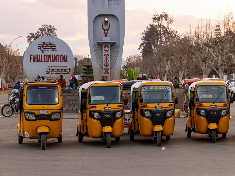 Tuk Tuks in Antsirabe