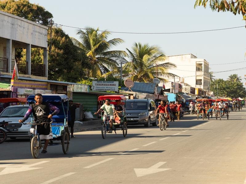 Back in Toliara, we met our guide, JB, and driver, Michel