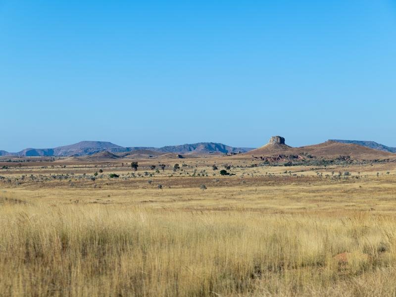 The landscape changed as we got closer to Isalo NP