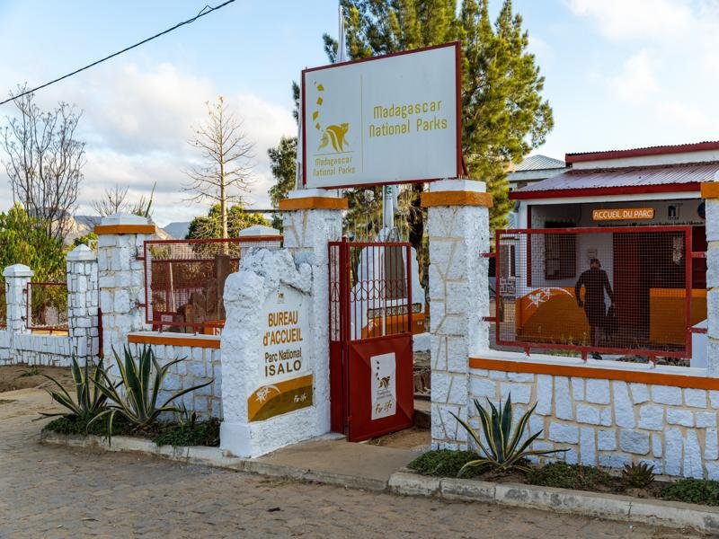 Park office at Isalo NP