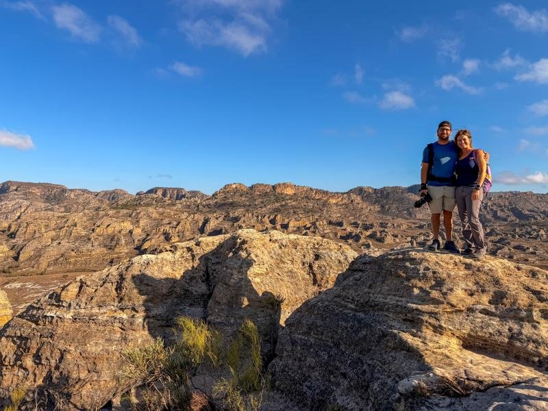 Standing at the lookout