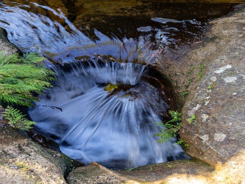 Water flowing