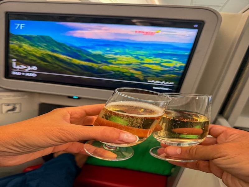 Flying from DC to Addis Ababa