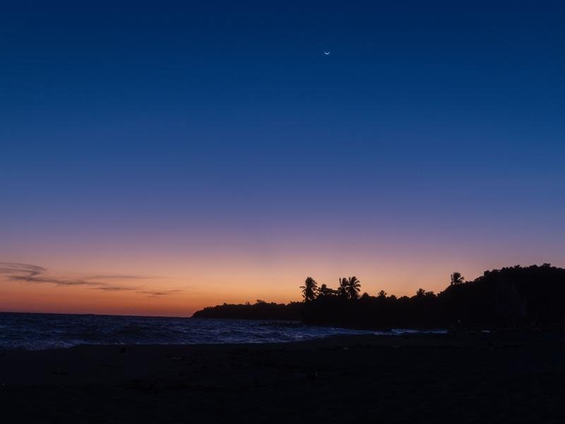 Sunset in Nosy Iranja