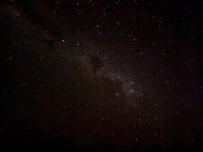 Stars on Nosy Iranja