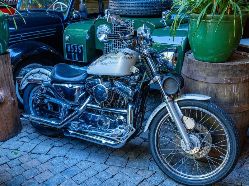 Vintage motorcycle