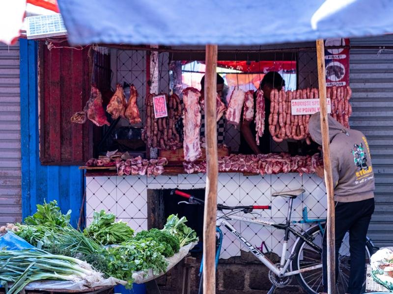 Another meat stall