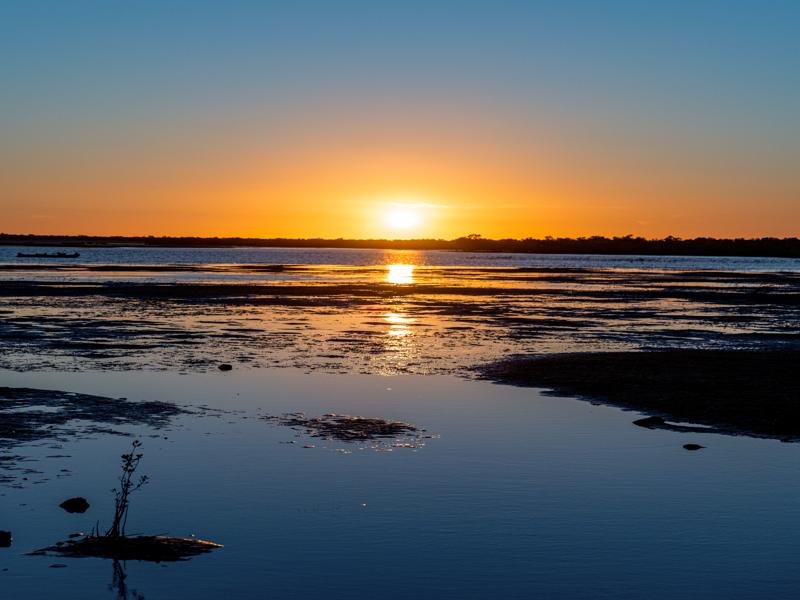 Sunset from the pier