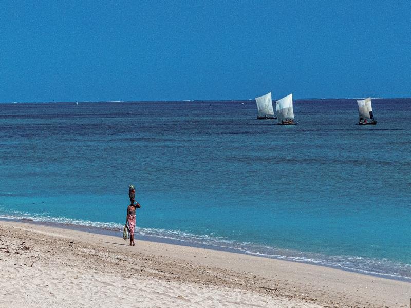 The boats here are known for their quad-sails