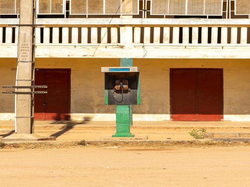 An old phone booth!