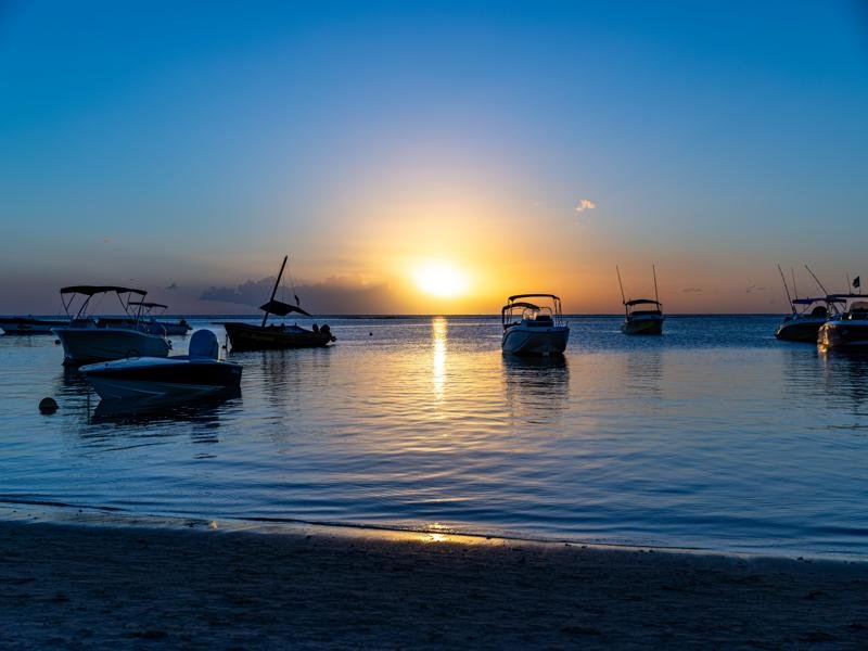 Boats on our local beach