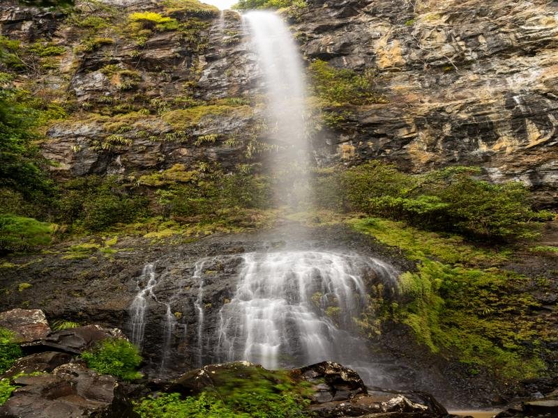 It was refreshing and almost cold by the waterfall