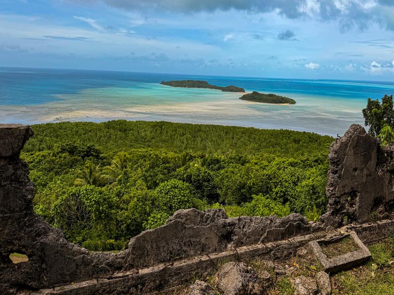 View from the tip of the big island
