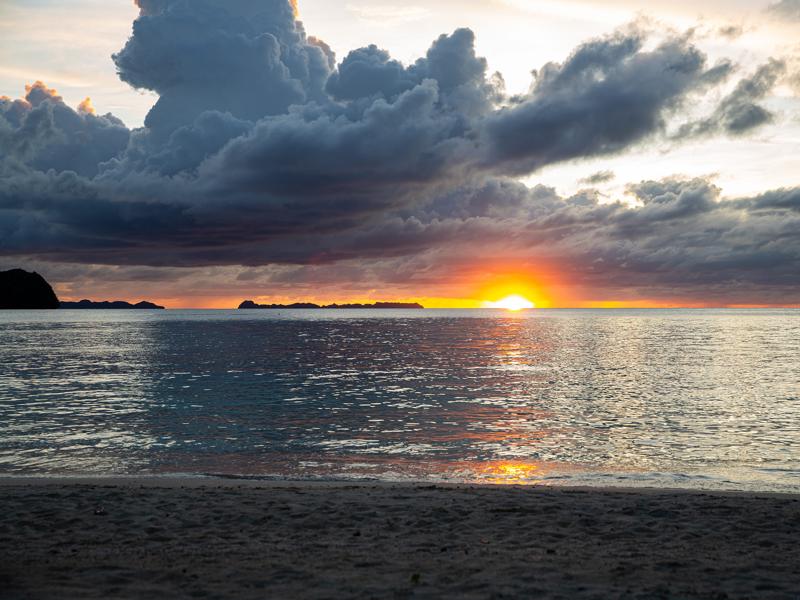 We had a few good sunsets