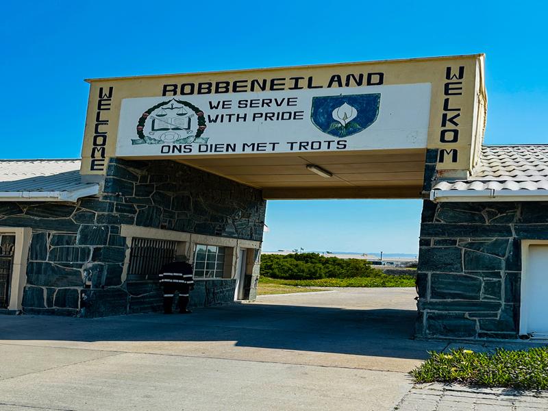 Entrance to Robben Island