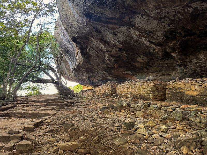 On the hike up Piduangala Rock