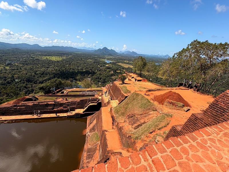 Fortress on top of Sigiriya
