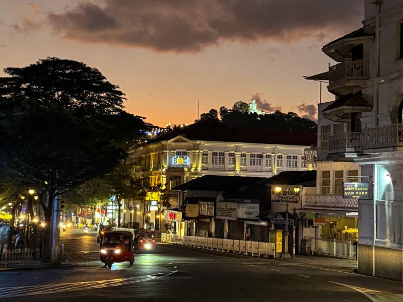 Kandy in the evening