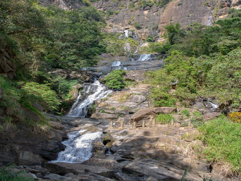 The Ravana waterfall only a short drive from Ella