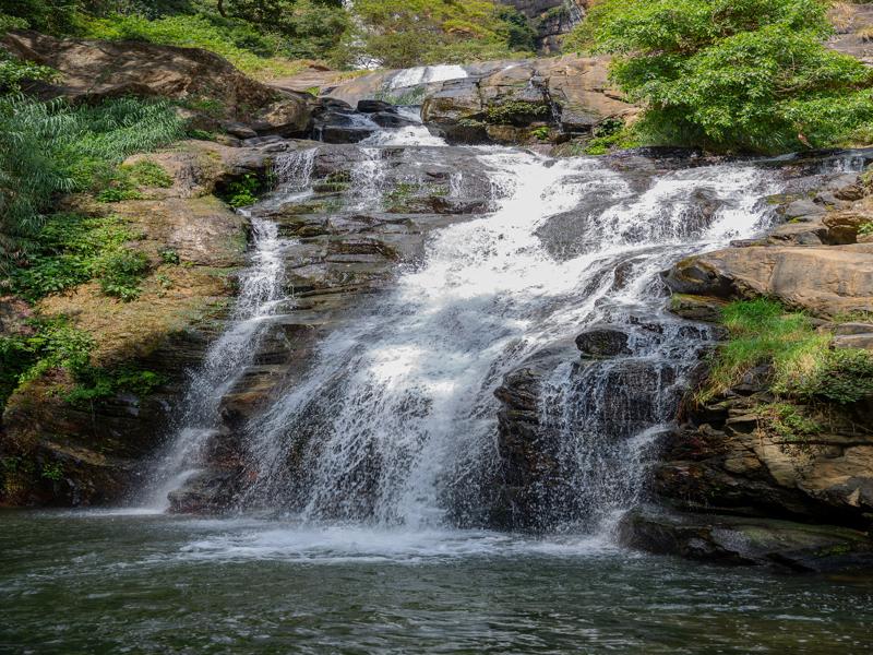 Up close to the Ravana waterfall