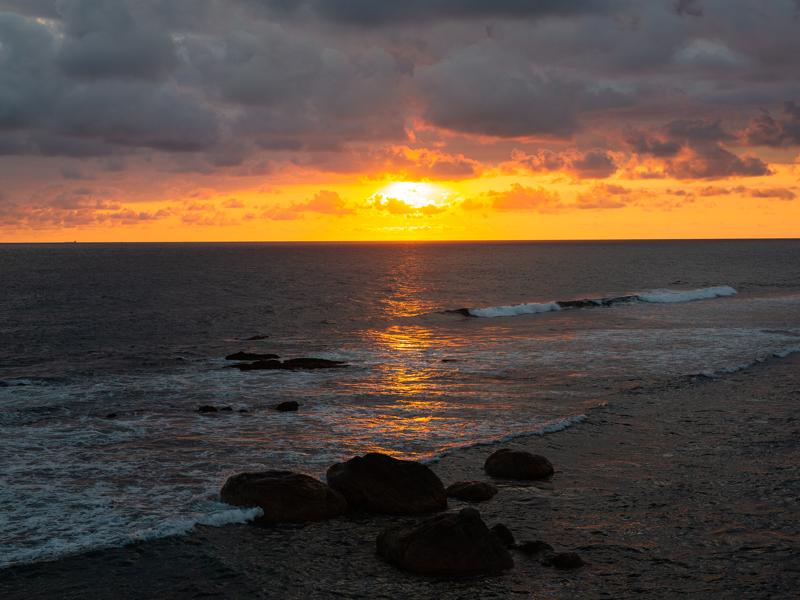 Sunset in Galle