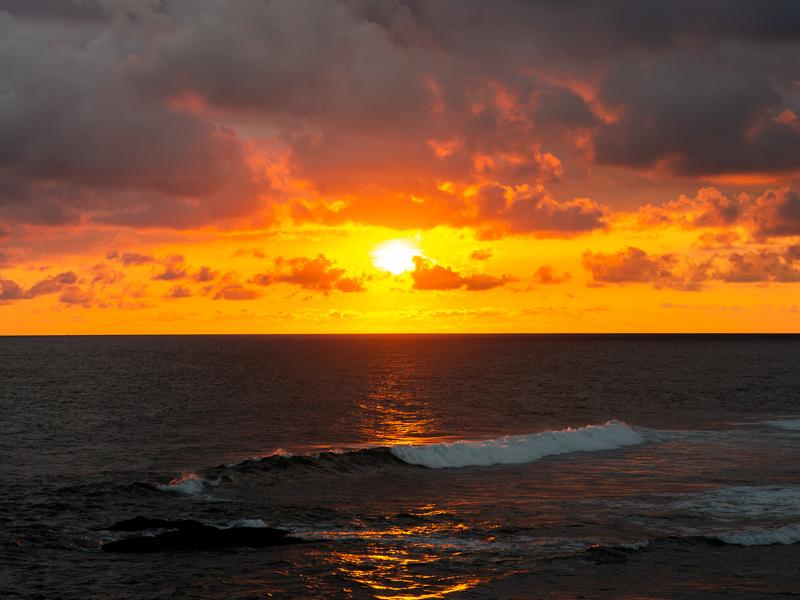 Sunset in Galle