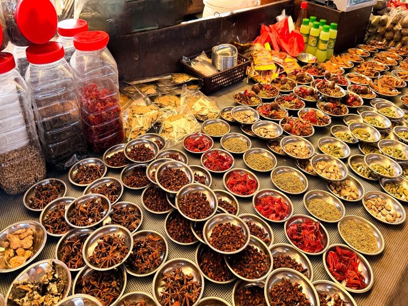 Spices at the Colombo market